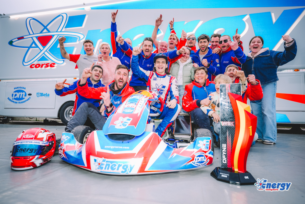 Energy triumphs in the WSK in OK with Krutogolov